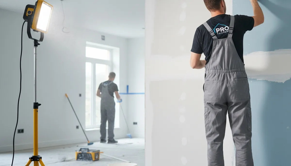 Professional drywall repair and painting in Memphis TN restoring smooth walls and flawless finishes