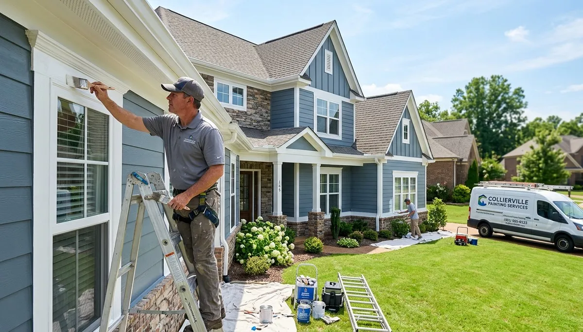 Professional house painters providing exterior home painting services in Memphis, TN