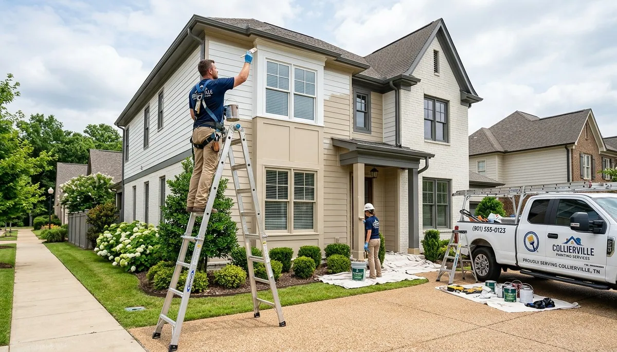 Professional house painters in Memphis TN providing expert exterior home painting services